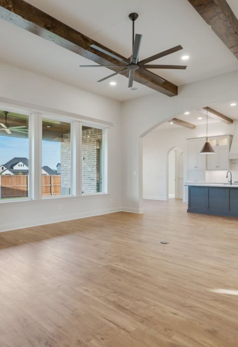 Living Room Kitchen